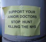 Junior Doctors Strike at Salford Royal Hospital